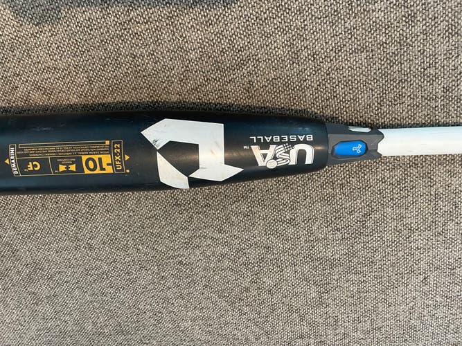 Used 2022 DeMarini Composite CF Bat (-10) 20 oz 30"