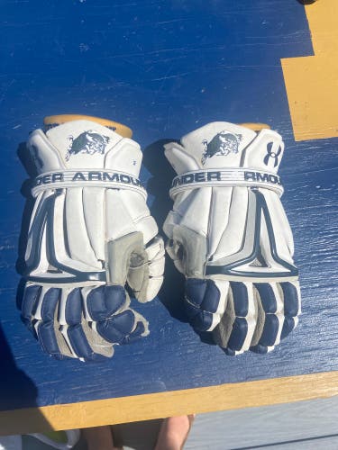 Navy Lacrosse Gloves