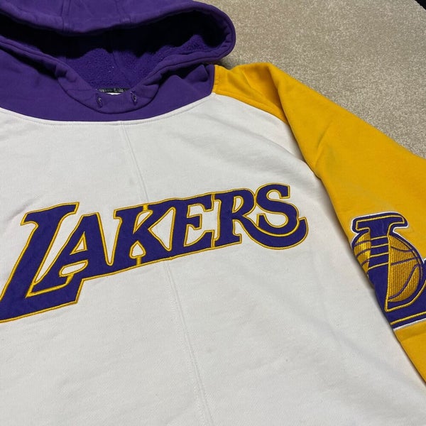 Los Angeles Lakers Sweatshirt Men 2XL Adult Reebok Hooded NBA