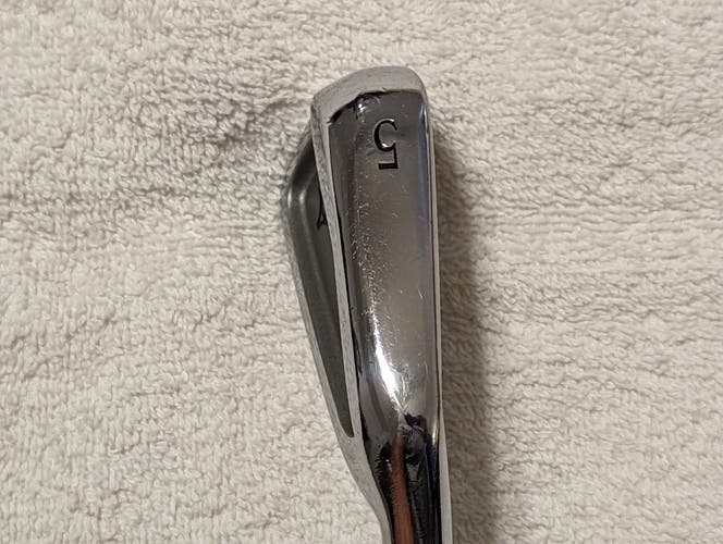 Mizuno MP-53 5 Iron w KBS Tour Stiff Flex Shaft Lamkin Crossline Blue Cord Std. Size Grip