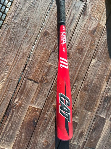 Marucci 2021 Alloy 28in 19oz (-10) CAT Bat Used