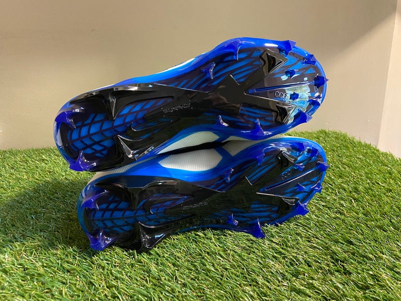 Nike Alpha Menace Elite 3 Football Cleats Game Royal White CT6648-101 Mens 11