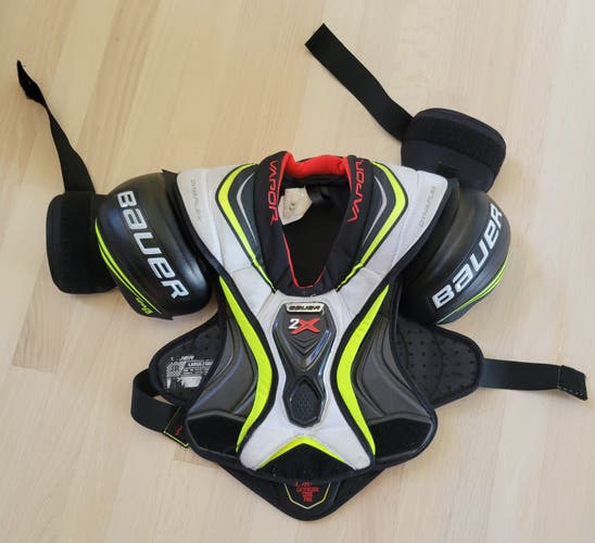 Junior Used Large Bauer Vapor 2X Shoulder Pads