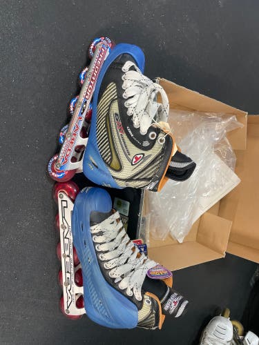 New Senior Tour Inline Hockey Goalie Skates Regular Width Size 6