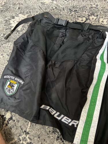 Black Used XL Bauer Pro Stock Supreme Pant Shell