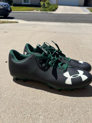 Black Men's Molded Cleats Under Armour Nitro Cleats Size 13 Mens