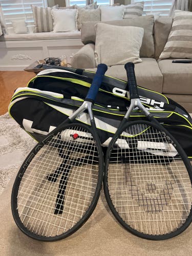 Tennis Rackets and bag
