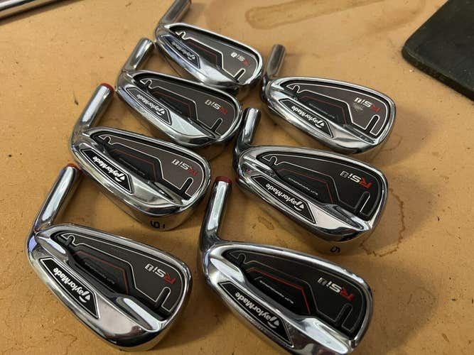 TaylorMade Rsi1 4-PW (7 Clubs) HEADS ONLY 1601