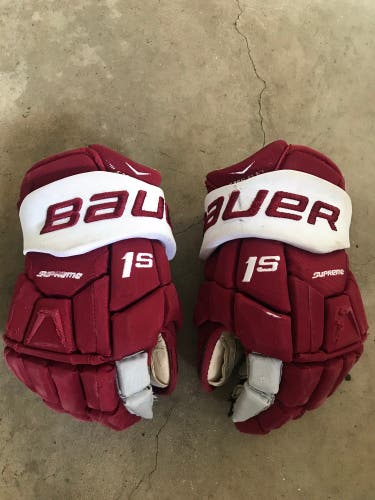 Bauer supreme 1s gloves