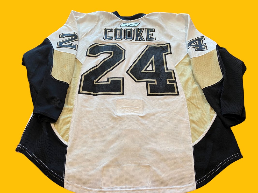 NHL Matt Cooke Pittsburgh Penguins 2008-09 Game Used / Worn Reebok Jersey; Team LOA