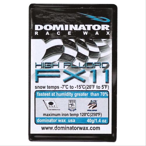 Dominator High Fluoro FX11 Race Wax 100g NEW