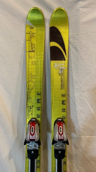 Salomon Teneighty 161cm 114-80-108 r=14m Twin-Tip Skis Marker 1100 Bindings | SidelineSwap
