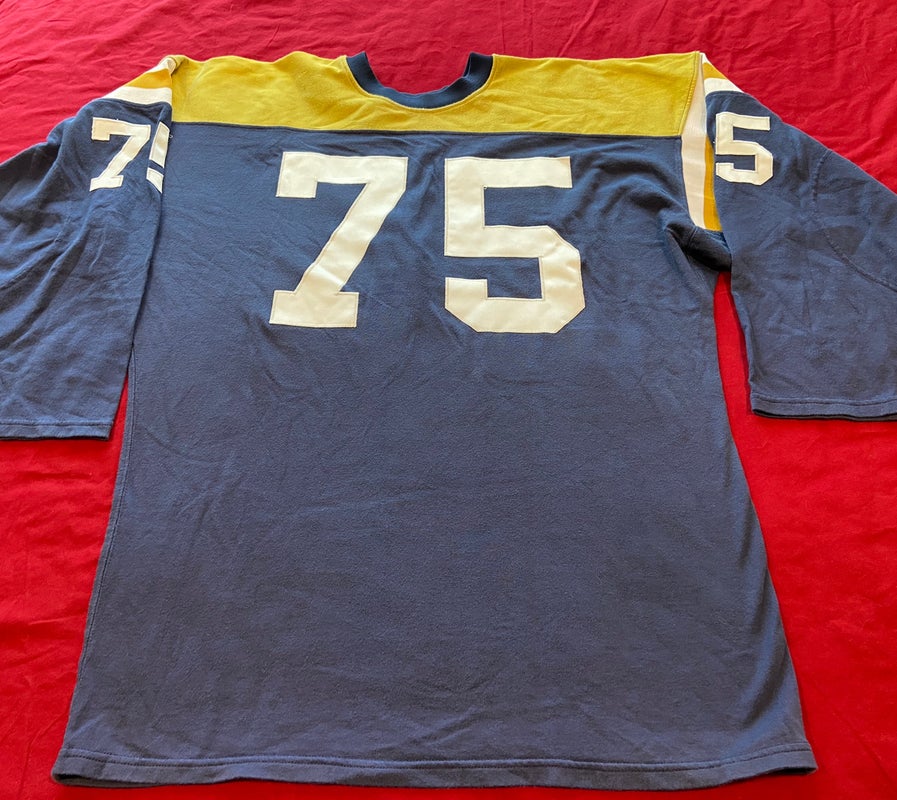 NCAA #75 West Virginia Mountaineers “The Express” Movie Screen Worn Game Jersey