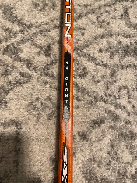 Anything special about this stick? Easton Si-core two piece orange :  r/hockeyplayers