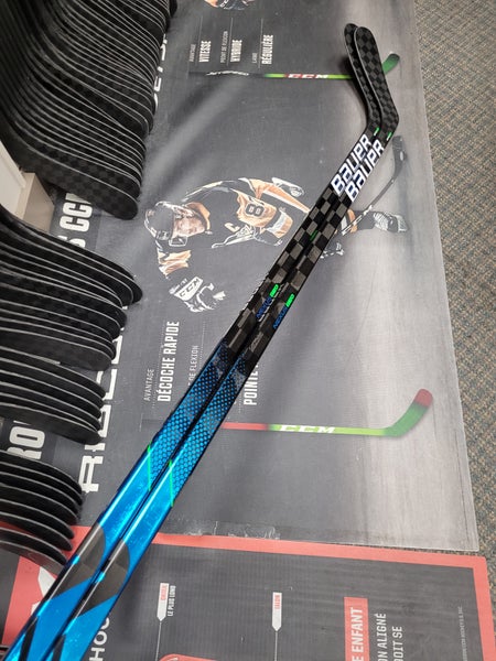 2 Pack | P92 | 87 Flex | New Bauer Nexus Geo Left Handed Hockey Stick P92 Pro Stock