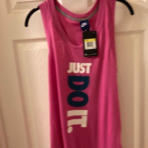 New Pink Nike Shirt Size Small