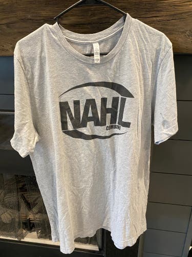 NAHL COMBINE GREY TRAINING SHIRT (XL)