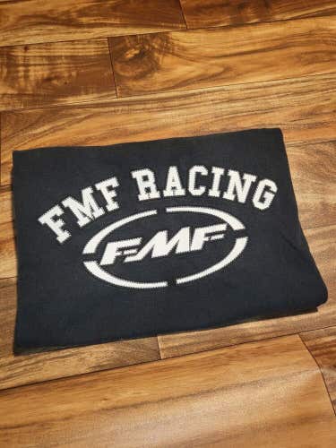 Vintage FMF Racing Dirtbike Motocross Exhaust Black Faded T Shirt Size Large