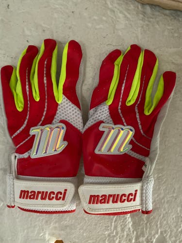 Used XS Marucci Batting Gloves