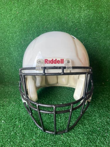 Adult Medium - Riddell Speed Football Helmet - White