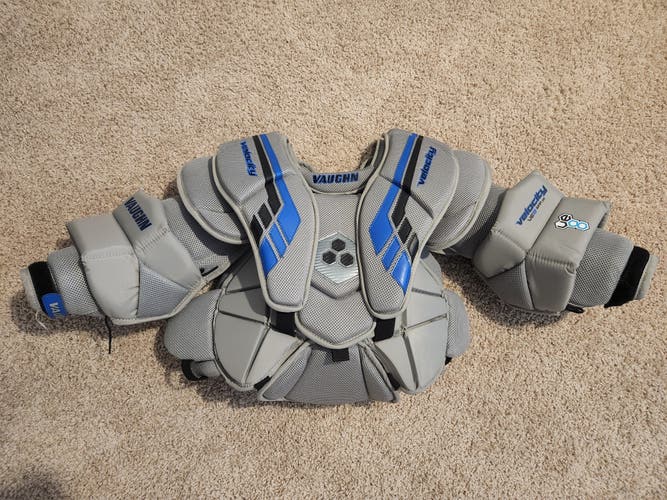 Used Medium Vaughn Velocity VE8 Int Goalie Chest Protector