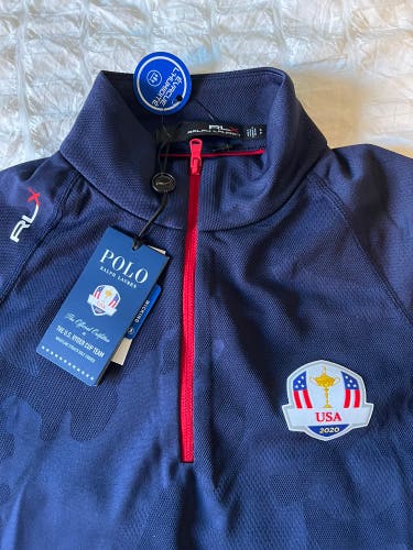 Long Sleeve Camo Ralph Lauren Ryder Cup Quarter Zip