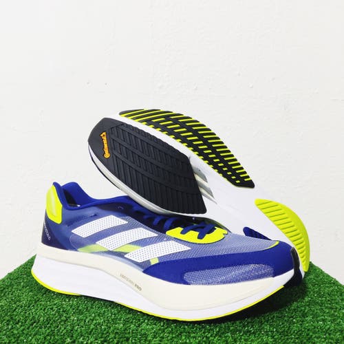 Adidas Adizero Boston 10 Boston Marathon Running Shoes Blue White GY0929 Size 12