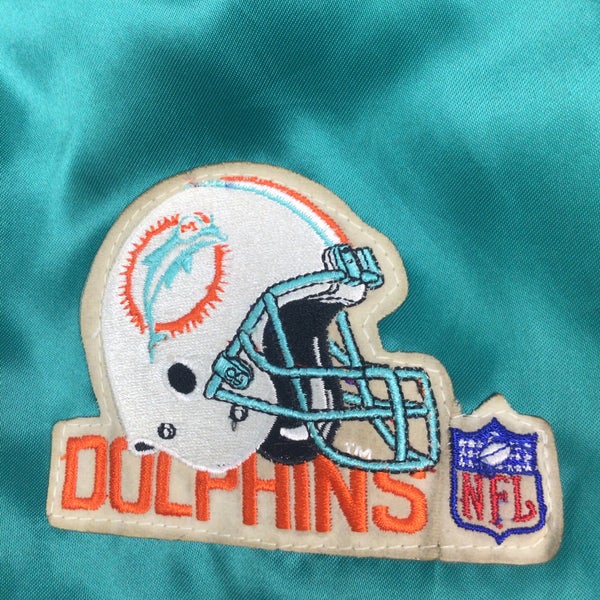 Miami Dolphins 90s Bomber Satin Jacket