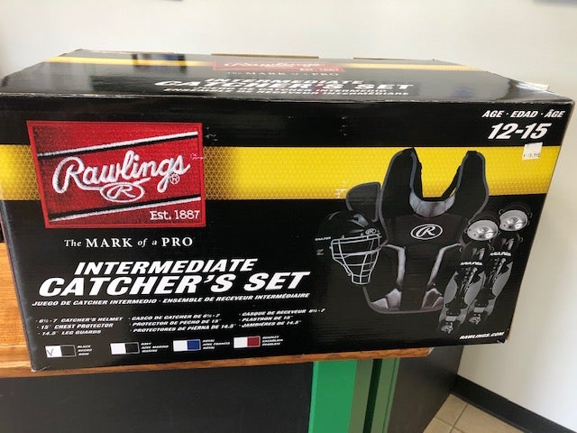 New Rawlings RCSNI-B/SIL Catcher's Set