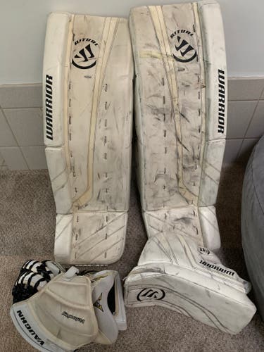 Used 34" Regular Warrior Ritual G2 Goalie Full Set