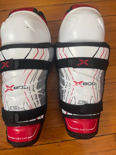 Bauer Vapor X800 Shin Pads Size 11 Inch