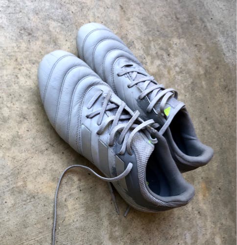 Silver Used Molded Cleats Adidas Cleats