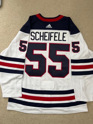 NEW Authentic Winnipeg Jets Mark Scheifele Adidas Jersey (Size 52)