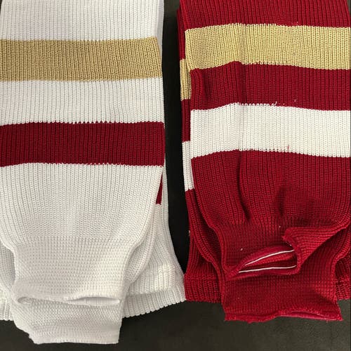 Senior New Athletic Knit Socks Boston College Color Way Home and Away