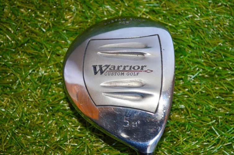 Warrior 	Custom Golf 	5 Wood 21 	Right Handed 	43"	Graphite 	Regular 	New Grip