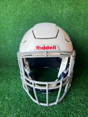 Adult Large - Riddell Speedflex Football Helmet - White