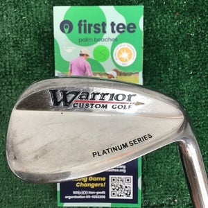 Warrior Golf Platinum Series GW 52* Gap Wedge With Steel Shaft