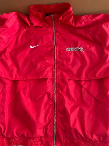 Nike Ohio State Full Zip windbreaker Mens XL