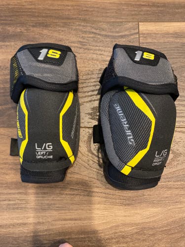 Used Large Bauer Supreme 1S Elbow Pads