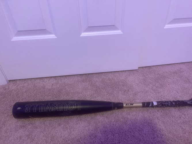 Used USSSA Certified 2021 Louisville Slugger Composite Meta Bat (-8) 23 oz 31"
