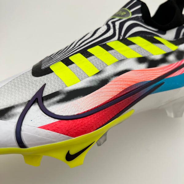 Size 13.5) Nike Vapor Edge Elite 360 'Multi Zebra Stripes' Flyknit