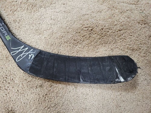 HAMPUS LINDHOLM 16'17 Signed Anaheim Ducks PHOTOMATCHED Game Used Stick COA 2