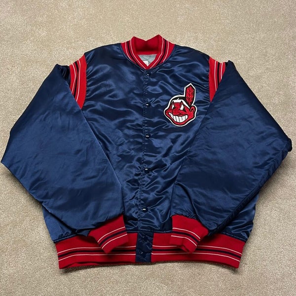 Cleveland Indians Jacket Men XL Adult MLB Baseball Felco Vintage