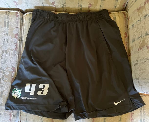 DelVal University Lacrosse Shorts #43 - Nike DriFit