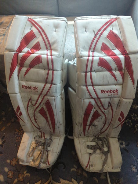 Used 36" Reebok L7 Goalie Leg Pads