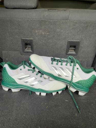 Adidas Power Alley 5 Molded Cleats Size 12