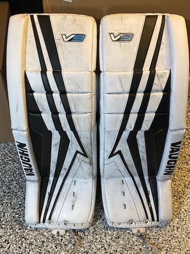 Used 30" Vaughn Velocity V9 Goalie Leg Pads