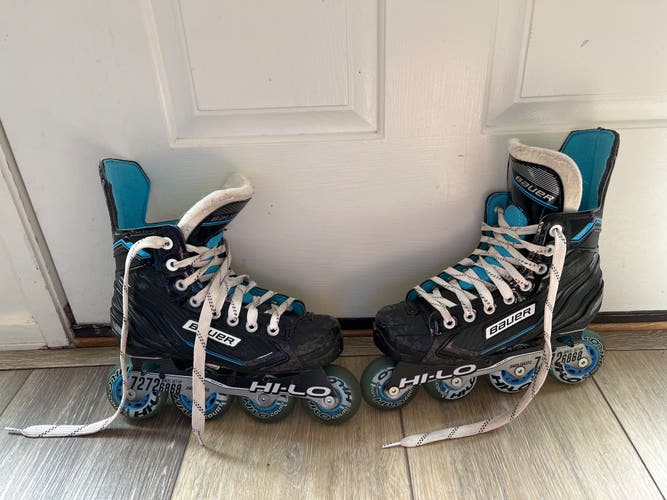Used Bauer Regular Width Size 4 RSX Inline Skates