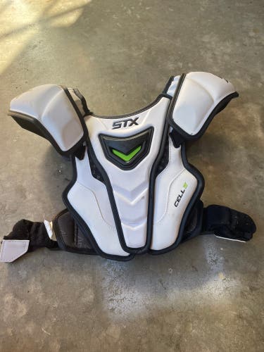 Used Medium STX Cell IV Shoulder Pads