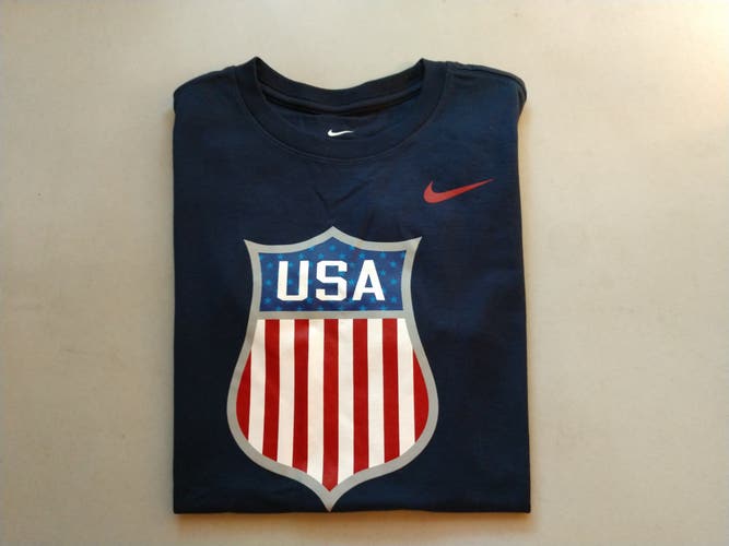 Blue New Medium Nike Shirt USA